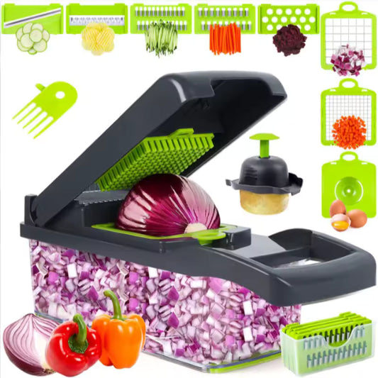 16 IN 1 LUXURY VEGETABLE CHOPPING KIT