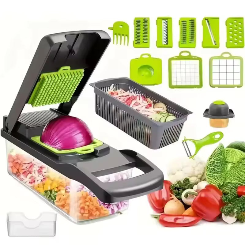 16 IN 1 LUXURY VEGETABLE CHOPPING KIT